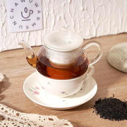 ChaWuWarmSun [A] Keemun KongFu Black Tea,6oz/170g,Kong Fu Tea Loose Leaf,Chinese QiMen HongCha