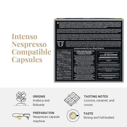 Caffe' Vergnano Medium Roast Espresso Original Line Machine Compatible Capsules