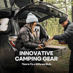 Load image into Gallery viewer, Electric French Press Coffee Maker, 120V Boil Water &amp; Press Coffee 2-in-1, Portable Design for Travel, Camping, 6 Minute Brew Ready