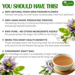 Load image into Gallery viewer, TOG999, Premium 120 Pasiflora Pasion Flower Tea Bags, 100% Natural &amp; Pure. Passion Flower Herbal Tea. No Sugar, No Caffeine, No Gluten, Vegan.
