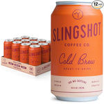 Load image into Gallery viewer, Organic Cold Brew Coffee, 12-Pack – Single Origin Ethiopian Unsweetened Black Coffee, Clean &amp; Bright Flavor, 150 mg Natural Caffeine, Ready-to-Drink 10 oz Cans