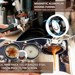 Load image into Gallery viewer, Y-Step 25 PCS Espresso Accessories Kit, Espresso Tamper Kit Coffee Tamper Set, 51mm Espresso Tamper with Spring Loaded Calibrated, 51mm Espresso Puck Screen and Dosing Funnel, WDT Tool, Latte Art Kit