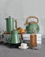 Load image into Gallery viewer, POLIVIAR Tea Kettle, 2.7 Quart Stovetop Tea Kettle, Audible Whistling Teapot, Food Grade Stainless Steel for Anti-Rust, Anti Hot Handle, Suitable for All Heat Sources (JX2022-MN30)