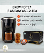 Load image into Gallery viewer, Coconut Rooibos Tea Pods for Keurig - Organic Ginger Tea, Rooibos, Cinnamon, Cardamom, Coconut by Coconut Island Teavity (24 Tea Pods)