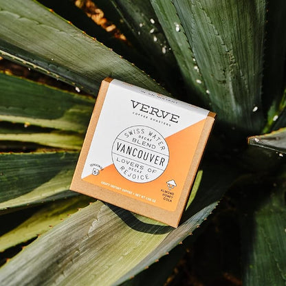 Verve Coffee Roasters Craft Instant Coffee Vancouver Swiss Water Decaf | Medium Roast, Ground, Hand-Roasted | Enjoy Hot or Cold | Up to 6 Servings