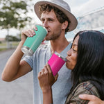 Load image into Gallery viewer, 20oz Tumbler Bulk Stainless Steel Tumbler Cup with Lid Vacuum Insulated Double Wall Travel Mug, Durable Powder Coated Travel Coffee Tumbler Mug for Hot &amp; Cold Drinks, Hot Pink,12 Pack