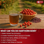 Load image into Gallery viewer, FreshDrinkUS, 16oz Premium Dried Hawthorn Berries – All-Natural, Non-GMO, Perfect for Tea, Smoothies, Baking &amp; Snacking – Healthy, Versatile Superfood