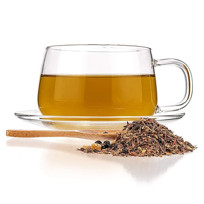 Tealyra - Rooibos - Red Burner Chai - Ginger - Anise - Cinnamon - Red Bush Tea - Spicy Herbal Loose Leaf Tea - Antioxidants Rich - Caffeine-Free - 110g (4-ounce)