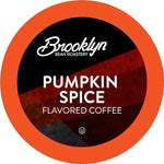 Load image into Gallery viewer, Brooklyn Beans Roastery Coffee Pods, Fall Flavored Pumpkin Spice - Compatible with Keurig K Cup Brewers Including 2.0 Machines, 40 Count