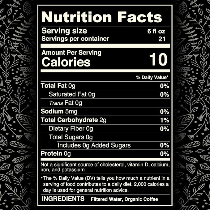 Afficionado Coffee Roasters | Magical Cold Brew | 1 Gallon | Bag in Box | Single Origin Peruvian Coffee | Medium Roast | Ready to Drink | Pasteurized & Shelf-Stable