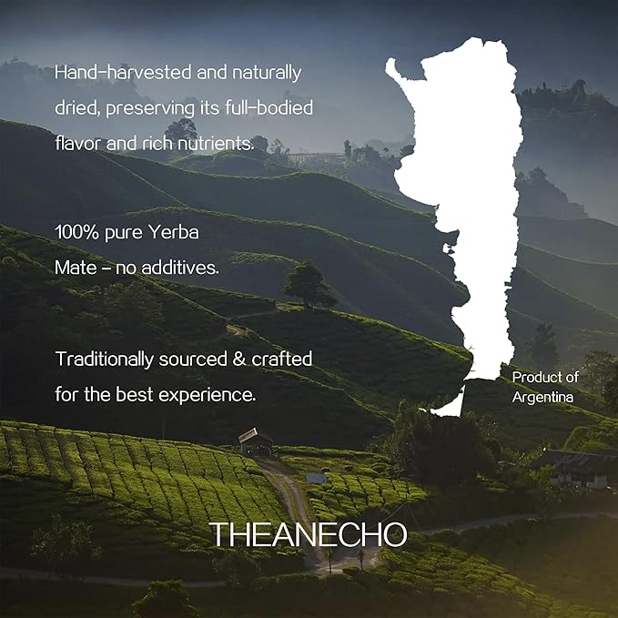 Yerba Mate Peach Mango Tea - Super Calm Yerba Mate - Low Sugar Content, Clean Energy with No Crash - Stay Refreshed and Focused Throughout the Day - Ideal for Health Enthusiasts - 30 Servings