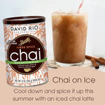 Load image into Gallery viewer, Tiger Spice Decaffeinated Chai Tea Latte Mix, 14 Oz, Decaf Black Tea, Organic Spices, Dairy Free, Serve Hot or Cold, Just Add Water or Milk, 14 Servings