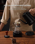 Load image into Gallery viewer, DmofwHi Gooseneck Electric Kettle(1.0L),1000W Electric Tea Kettle of 304 Stainless Steel,Auto Shut off,Water Kettle for Coffee and Tea -Matte Black