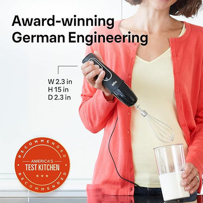 Braun MQ5025 Hand Blender Multiquick Vario, MQ5025, Black