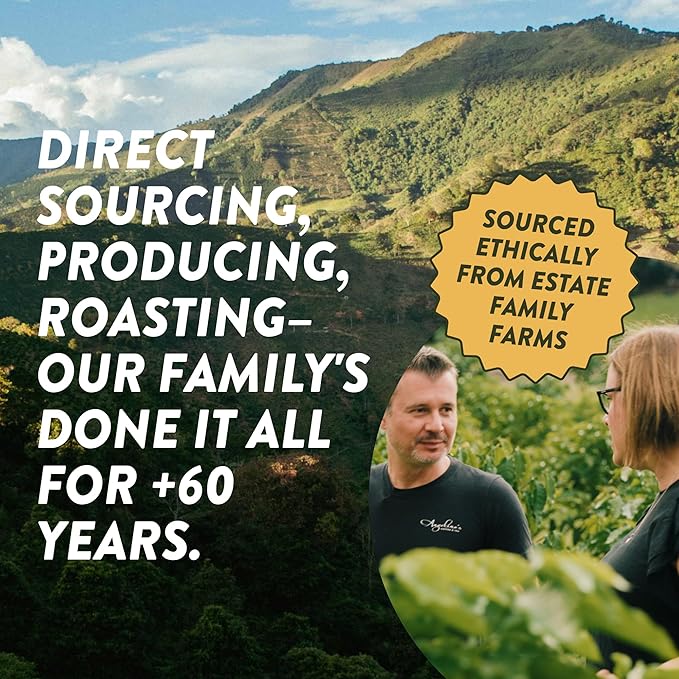 Angelino's Coffee, 96 Count, Compatible with Keurig 2.0 K-Cup Brewers (Dark Roast Variety, 96 Count)