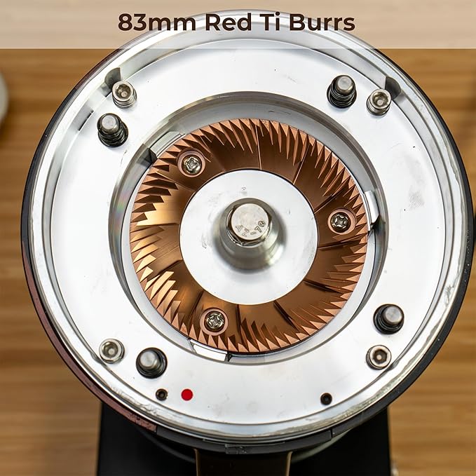 MiiCoffee DF83 Gen 2 Single Dose Coffee Grinder (Black)