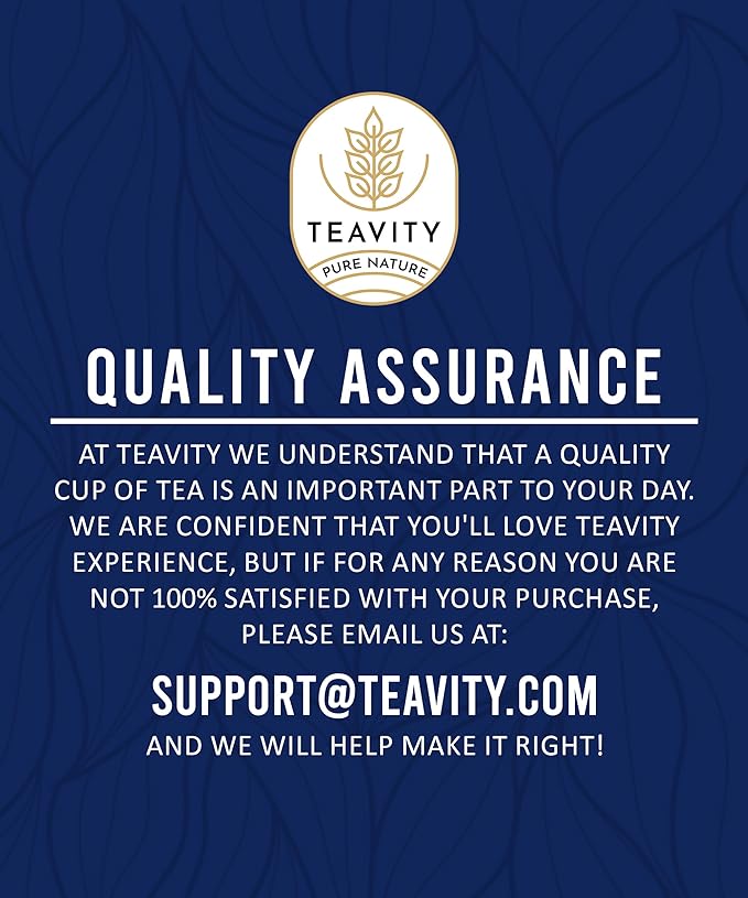 Organic Tea Pods with Moringa, Pepeppermint, Holy Basil & Turmeric - Naturally Decaf Tea - Mental Focus by Teavity (12 Tea Pods)