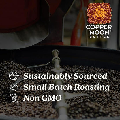 Copper Moon Whole Bean Coffee, Medium Roast, Costa Rican Blend, 5 Lb.