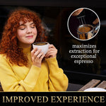 Load image into Gallery viewer, WDT Tool Espresso, WDT Tool, 7 needles 0.35mm with 5 extra, Espresso Distribution Tool, WDT black, Coffee Scoop with Clip 35g, Espresso Tools, Espresso WDT, Espresso WDT Tool,