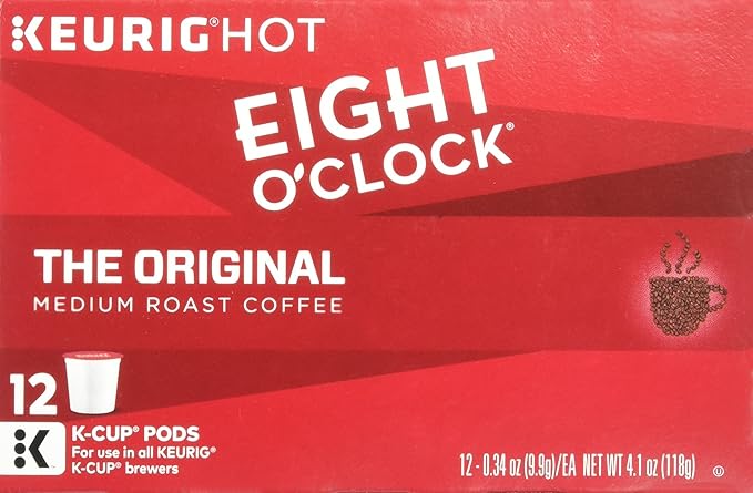 Eight O'Clock Coffee Original Blend K-Cups - 72 Count Box