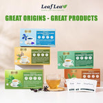 Load image into Gallery viewer, LeafLea 40 Premium Rosemary Tea Bags from 100% Natural Rosemary Leaves, Herbal Tea for Gentle Digestive Comfort, Te De Romero Earthy Taste &amp; Light Aroma, Caffeine-Free, Sugar-Free, Non-GMO