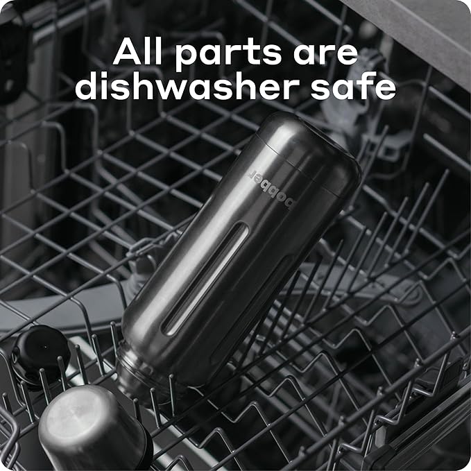 BOBBER 34 oz Stainless Steel Thermos for Tea, Coffee, and Cold Drinks BPA-Free, Dishwasher Safe Vacuum Insulated Water Bottle Keeps Hot for 48 Hours (Red)