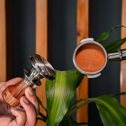 54mm Espresso Tamper Kit For Breville Espresso Machines Includes Bottomless Portafilter, Leveling Tool, Coffee Tamper, WDT Tool, Dosing Funnel and Puck Screen Set