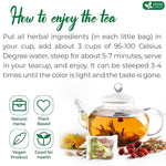 Load image into Gallery viewer, FRESHDRINKUS, 15 Packs of Oil Reducing Tea, Oil Cleansing for Liver, 10 Herbal Ingredients, Traditional Recipe Tea for Liver, 100% Natural, Easy Brewing, Steep Repeatedly (15 Packs)