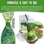 Load image into Gallery viewer, EFOOFAN Organic Matcha Green Tea Powder, Premium Culinary Grade(4oz), Japanese Tencha Tea Flavor, First Harvest, Te Macha Organico for Latte, Baking, Smoothie