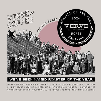 Verve Coffee Roasters Craft Instant Coffee Vancouver Swiss Water Decaf | Medium Roast, Ground, Hand-Roasted | Enjoy Hot or Cold | Up to 6 Servings