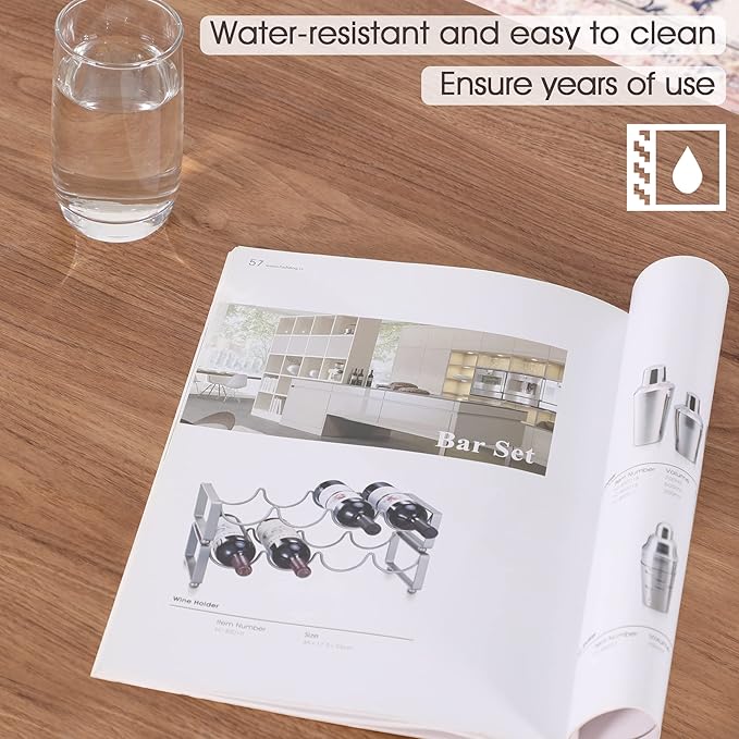 PHI VILLA Farmhouse Coffee Table for Living Room, White Coffee Tables with Storage Rustic Style Modern End Table Set