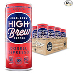 Load image into Gallery viewer, High Brew Coffee, Cold Brew Coffee, Double Espresso, 8 Fl Oz, Ready-To-Drink (Pack of 12)