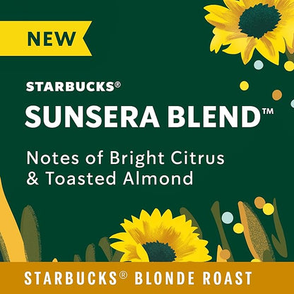 Starbucks Whole Bean Coffee, Sunsera Blend, 100% Arabica, 2 Bags, 24 Oz (1.5 lb) Total