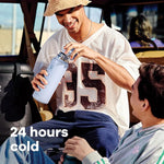 Load image into Gallery viewer, Hydro Flask 32 Oz Wide Mouth Flex Straw Cap Sunglow