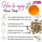 Load image into Gallery viewer, FreshDrinkUS, Premium 75 Marshmallow Root and Leaf Tea Bags, 100% Natural &amp; Pure. Loose Leaf Marshmallow Herbal Tea. Made with Eco-Conscious Tea Bags. No Sugar, No Caffeine, No Gluten, Vegan.