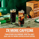 Load image into Gallery viewer, Wandering Bear Organic Hazelnut Cold Brew Coffee On Tap, Iced Coffee Drink -Extra Strong, Smooth, No Sugar Added, Shelf-Stable, Ready to Drink,Gluten Free &amp; Vegan Decaf -16 Servings of 6fl.oz -96fl.oz