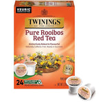 Load image into Gallery viewer, Twinings Pure Rooibos Red Tea K-Cup Pods for Keurig, 24 Count (Pack of 1), Natural, Slightly Sweet Taste, Naturally Caffeine-Free, Enjoy Hot or Iced