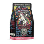 Load image into Gallery viewer, Bones Coffee Company Electric Unicorn, Fruity Cereal With Milk Flavored Coffee, Medium Roast Low Acid Arabica Beans Compatible with Auto drip and French Press Coffee Maker, 12 Oz Ground