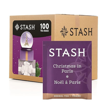 Stash Tea Christmas In Paris, Box of 100 Tea Bags