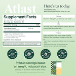 Load image into Gallery viewer, Yerba Mate Instant Tea Powder by Atlast Nutrition- Premium Unroasted, Unflavored, Yerba Mate Instant Tea for a Refreshing and Energizing Experience - 50 Servings