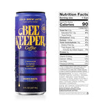 Load image into Gallery viewer, Beekeeper Coffee Cold Brew Horchata Latte with Oregon Honey, 8 fl oz cans (Pack of 12), Ready-to-Drink, Cinnamon Vanilla Flavor