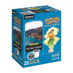 Load image into Gallery viewer, Kauai Coffee K-Cup Pods for Keurig Brewers – Arabica Coffee, 10% Hawaiian – Dark Roast, Nutty with Sweet Chocolate Overtones – Na Pali Coast, 1 Pack of 22 Single Serve K-Cups
