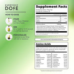 Load image into Gallery viewer, Everyday Dose Mushroom Matcha+ Ceremonial Grade Matcha Powder - Japanese Tea With Grass-Fed Collagen, Lion's Mane, Chaga, L-Theanine - For Better Focus, Energy, Digestion and Immunity - 30 Servings