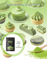 Load image into Gallery viewer, Certified Organic Matcha Green Tea Powder, Culinary Grade, Perfect for Smoothies, Desserts and Baking, 3.53OZ