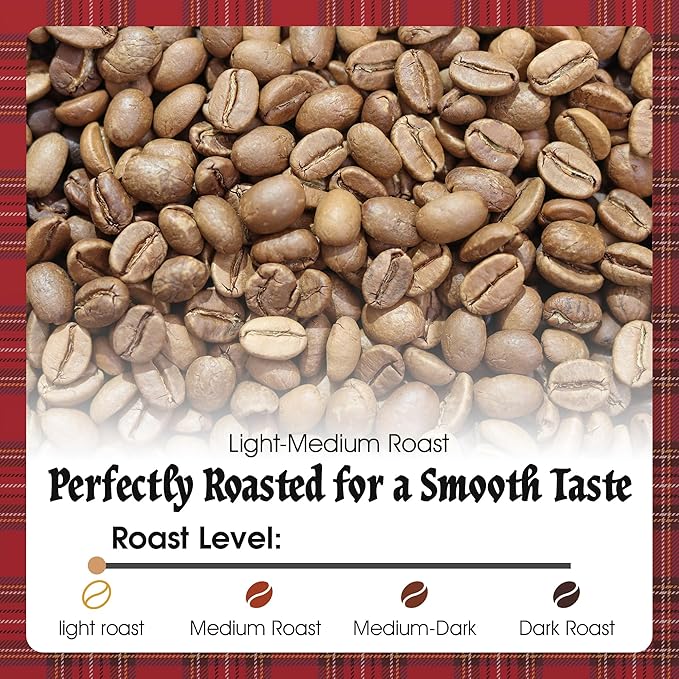 Stewarts Colombian Light Medium Roast Ground Coffee Blend - Mild, Bright, Tasty Flavored Gourmet Coffee Grounds - Great for Hot, Cold Brew, Morning Breakfast, Cafe & More (23oz, Pack of 6 Cans)