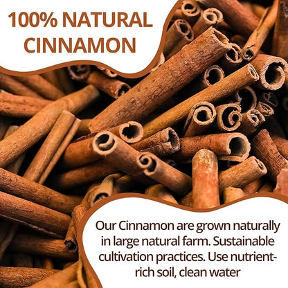 VIDA FARM 125 Cinnamon Tea Bags, 100% Natural Herbal Cinnamon Tea Bags, No Additives, No Caffeine, No Sugar