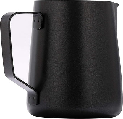 Apexstone Coffee Steaming Pitcher 12 oz/350 ml, Espresso Milk Frothing Pitcher 12 oz, Espresso Steaming Pitcher 12 oz, Art Pen INCLUDED