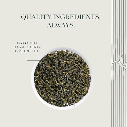 Luxmi Estates - Tokyo Green - Organic Makaibari Darjeeling Green Tea - Loose Leaf - 100g (50 Cups) | From the Foothills of the Himalayas