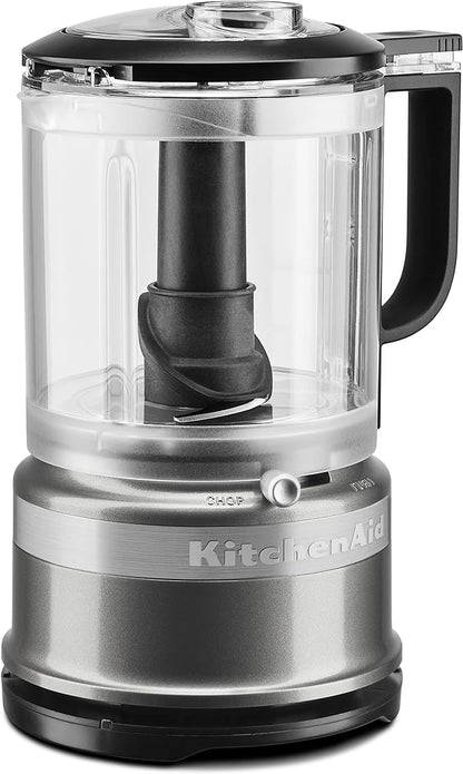 KitchenAid 5 Cup Food Chopper KFC0516CU, Contour Silver