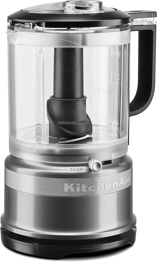 KitchenAid 5 Cup Food Chopper KFC0516CU, Contour Silver